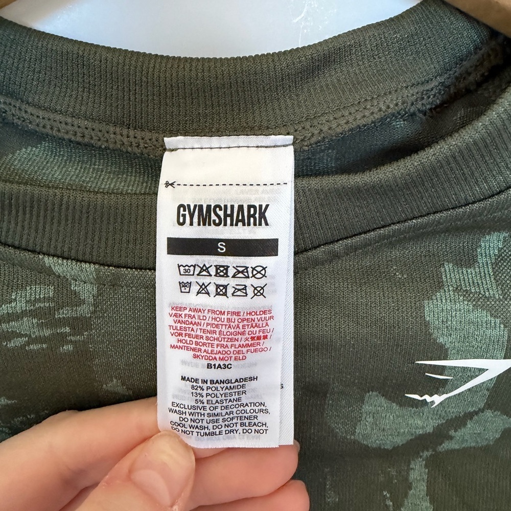 Gymshark Adapt Camo Seamless Long Sleeve - Picture 7 of 9